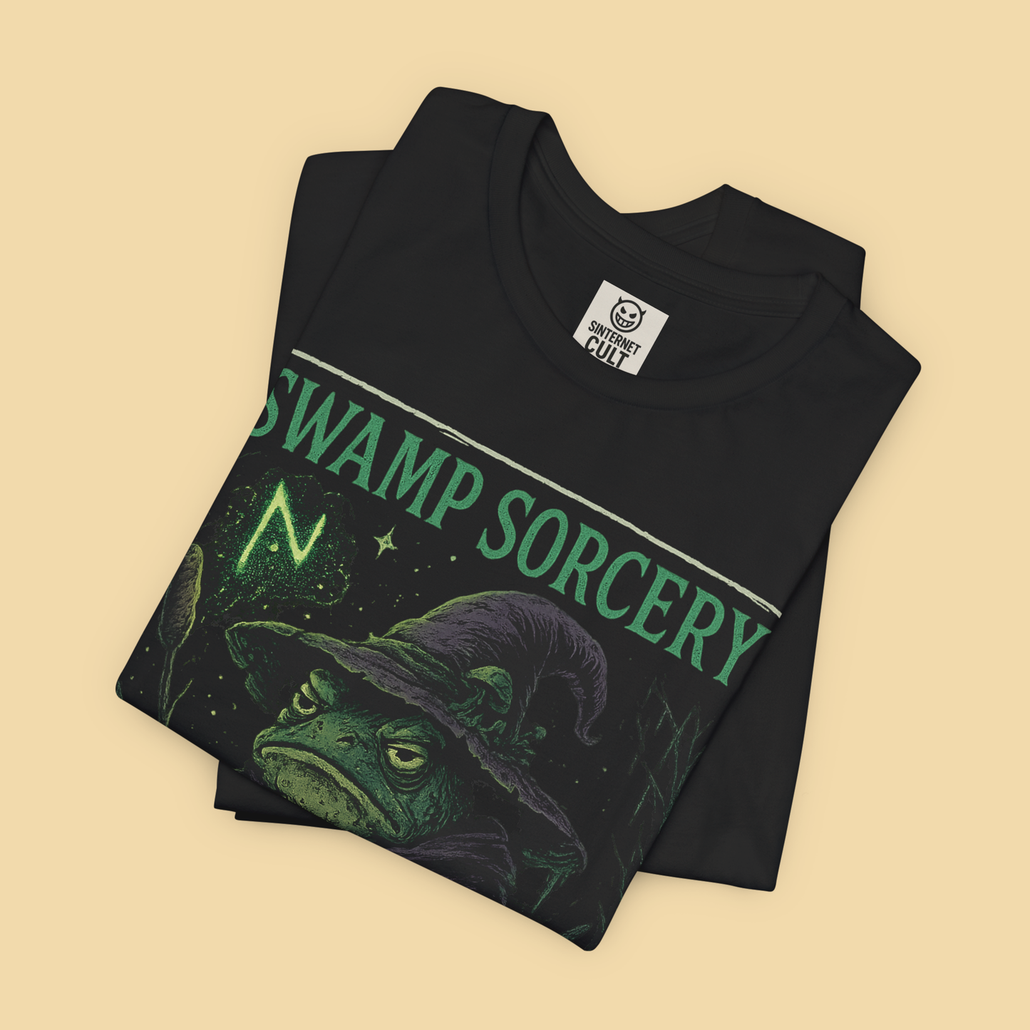 Swamp Sorcery Frog Mage Shirt