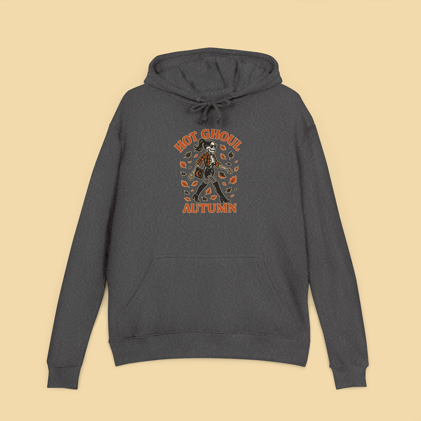 Hot Ghoul Autumn Skeleton Hoodie alternate view 3