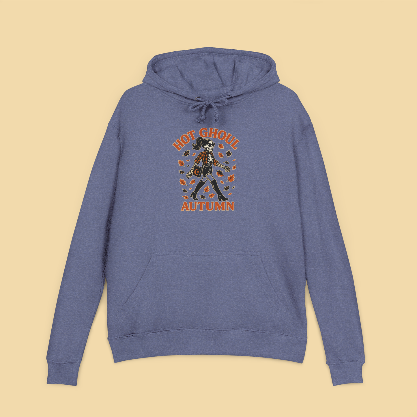 Hot Ghoul Autumn Skeleton Hoodie alternate view 4