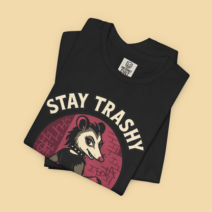 Goth Possum Feeding Raccoons Shirt