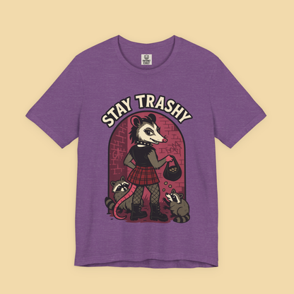 Goth Possum Feeding Raccoons Shirt