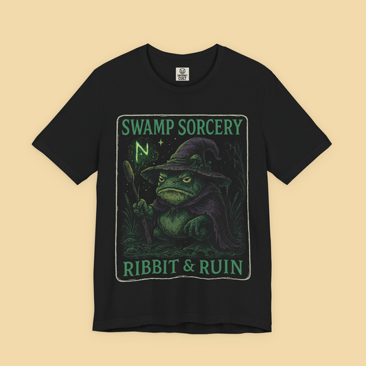 Swamp Sorcery Frog Mage Shirt