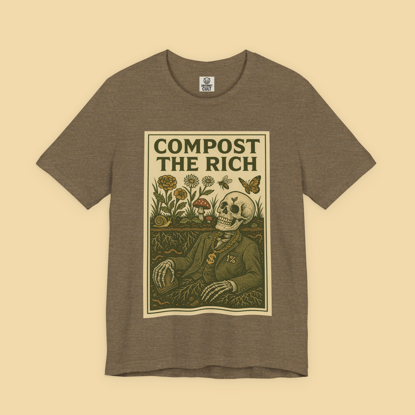 Decaying Wealth Compost The Rich Shirt