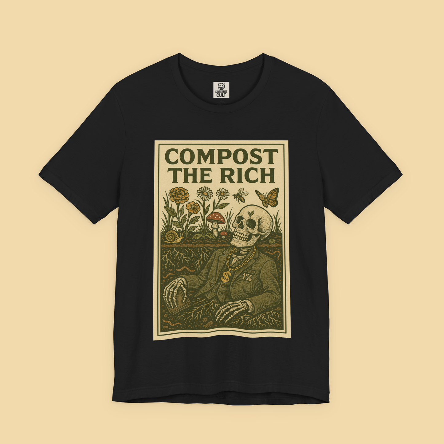 Decaying Wealth Compost The Rich Shirt