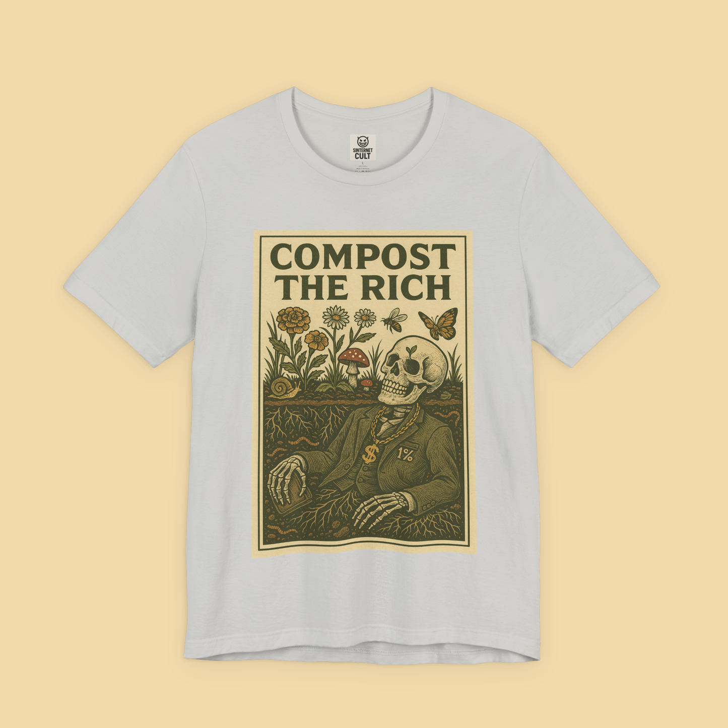 Decaying Wealth Compost The Rich Shirt