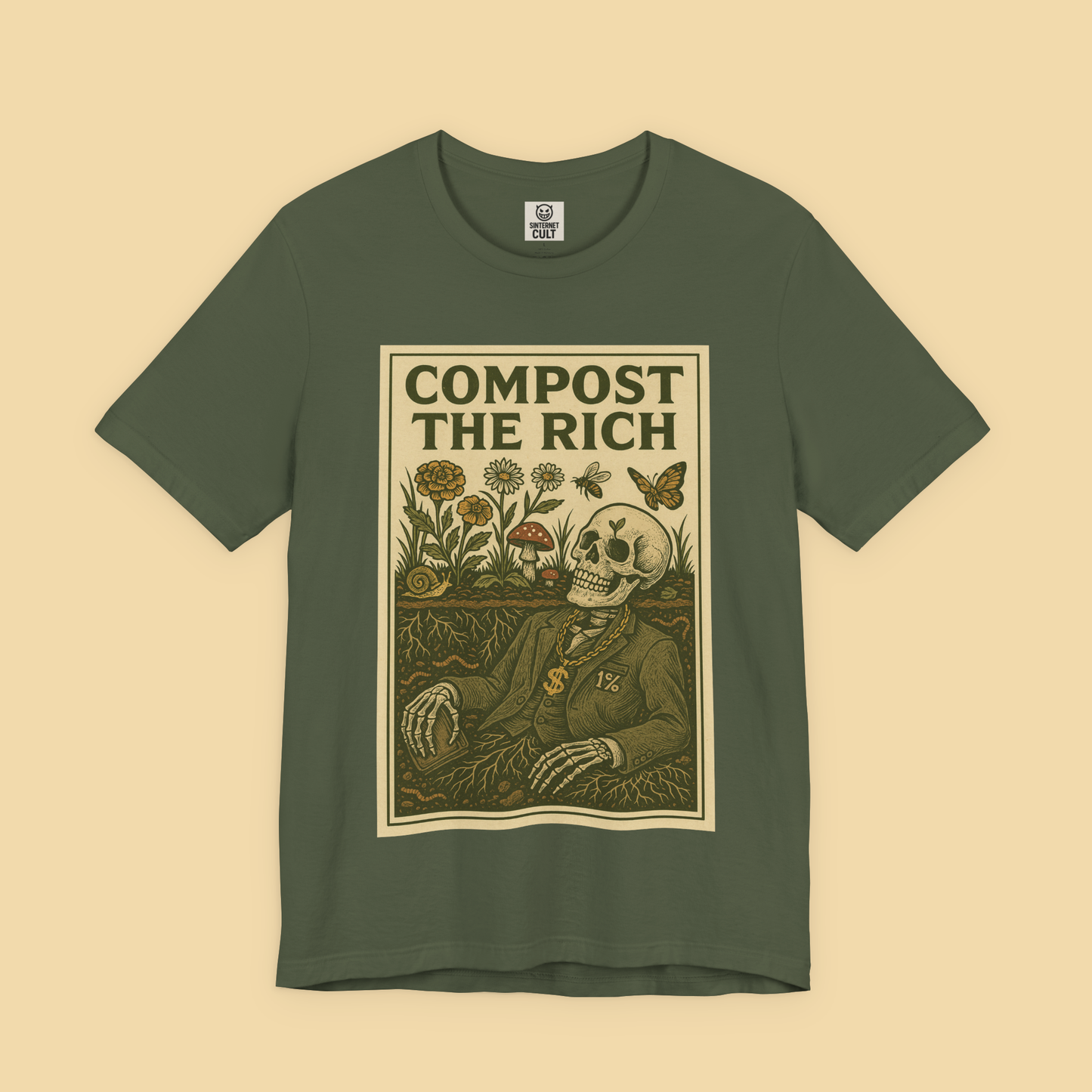 Decaying Wealth Compost The Rich Shirt