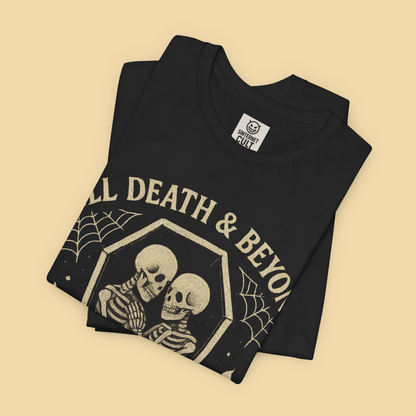Till Death and Beyond Skeleton Couple Shirt