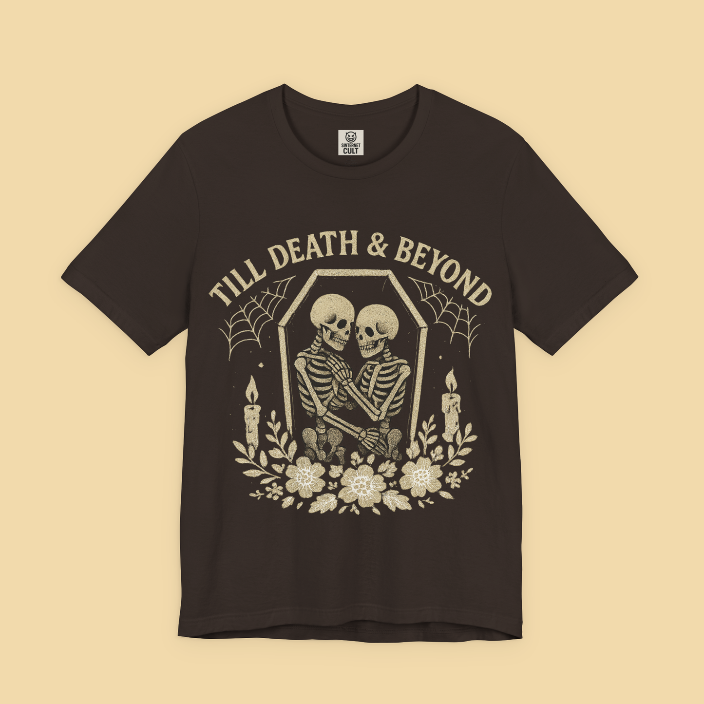 Till Death and Beyond Skeleton Couple Shirt