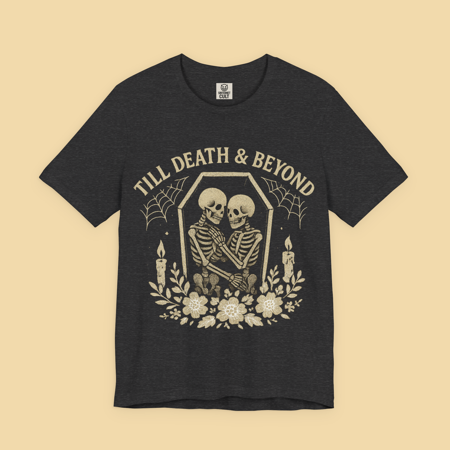 Till Death and Beyond Skeleton Couple Shirt