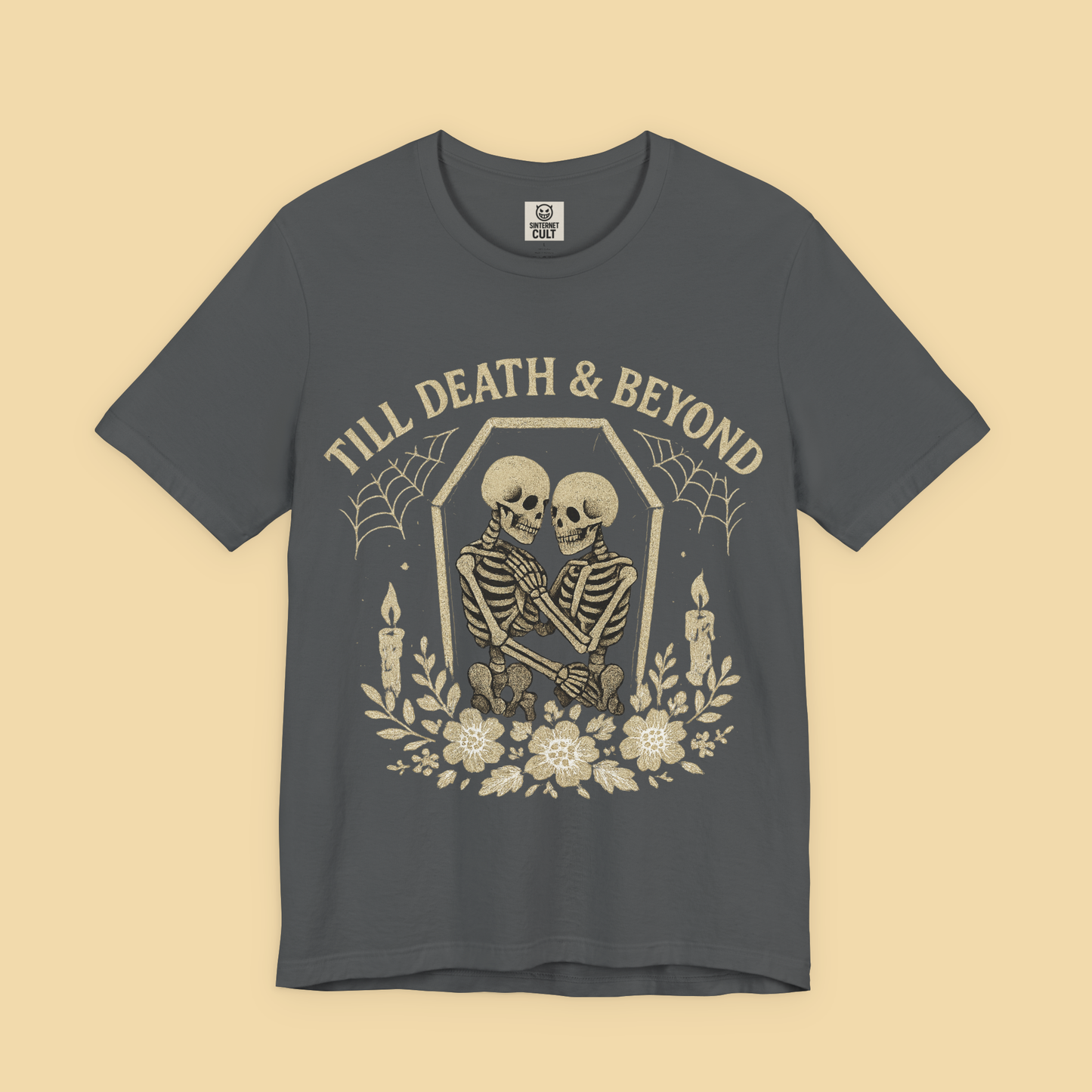 Till Death and Beyond Skeleton Couple Shirt