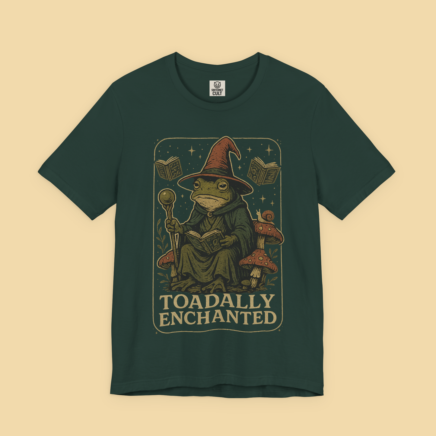 Toadally Enchanted Frog Wizard Shirt