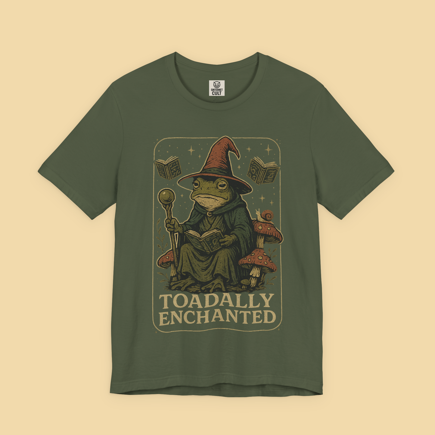 Toadally Enchanted Frog Wizard Shirt