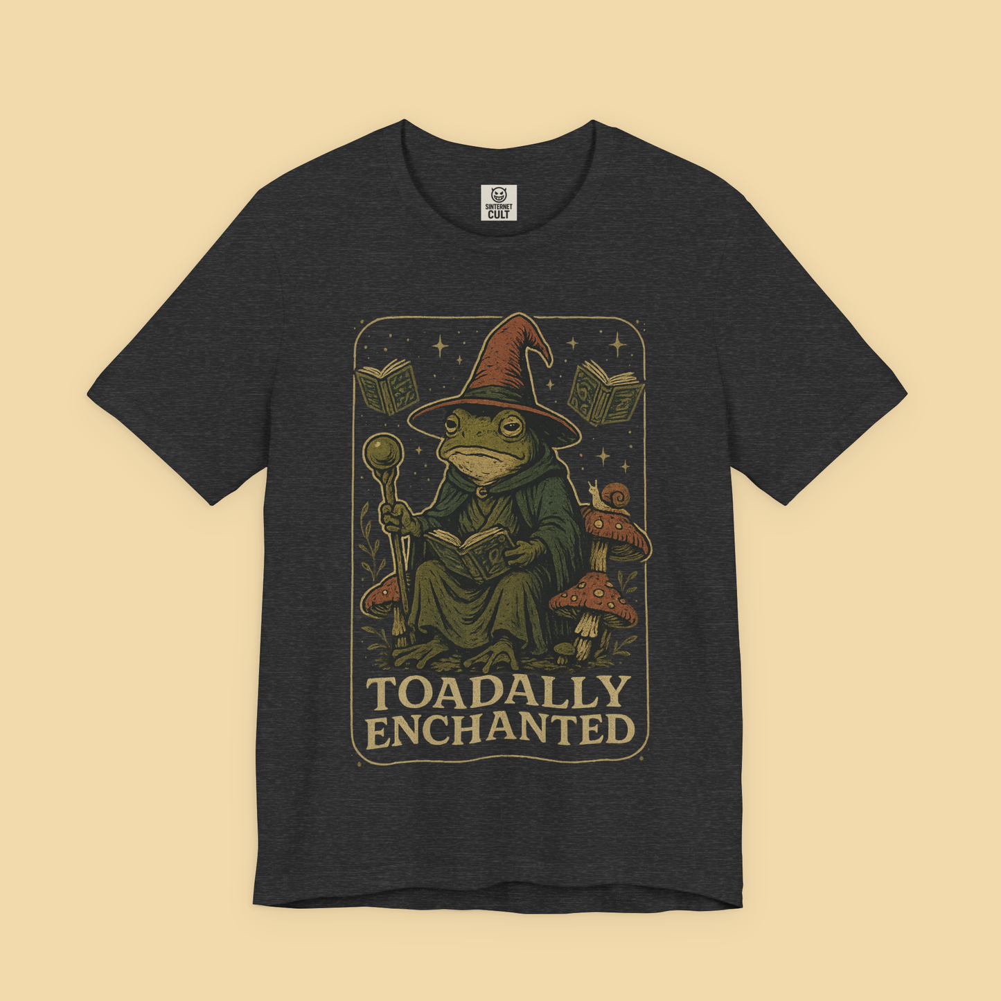 Toadally Enchanted Frog Wizard Shirt