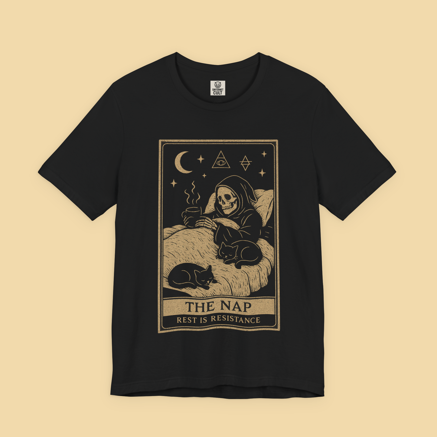 Rest is Resistance The Nap Tarot Card Shirt