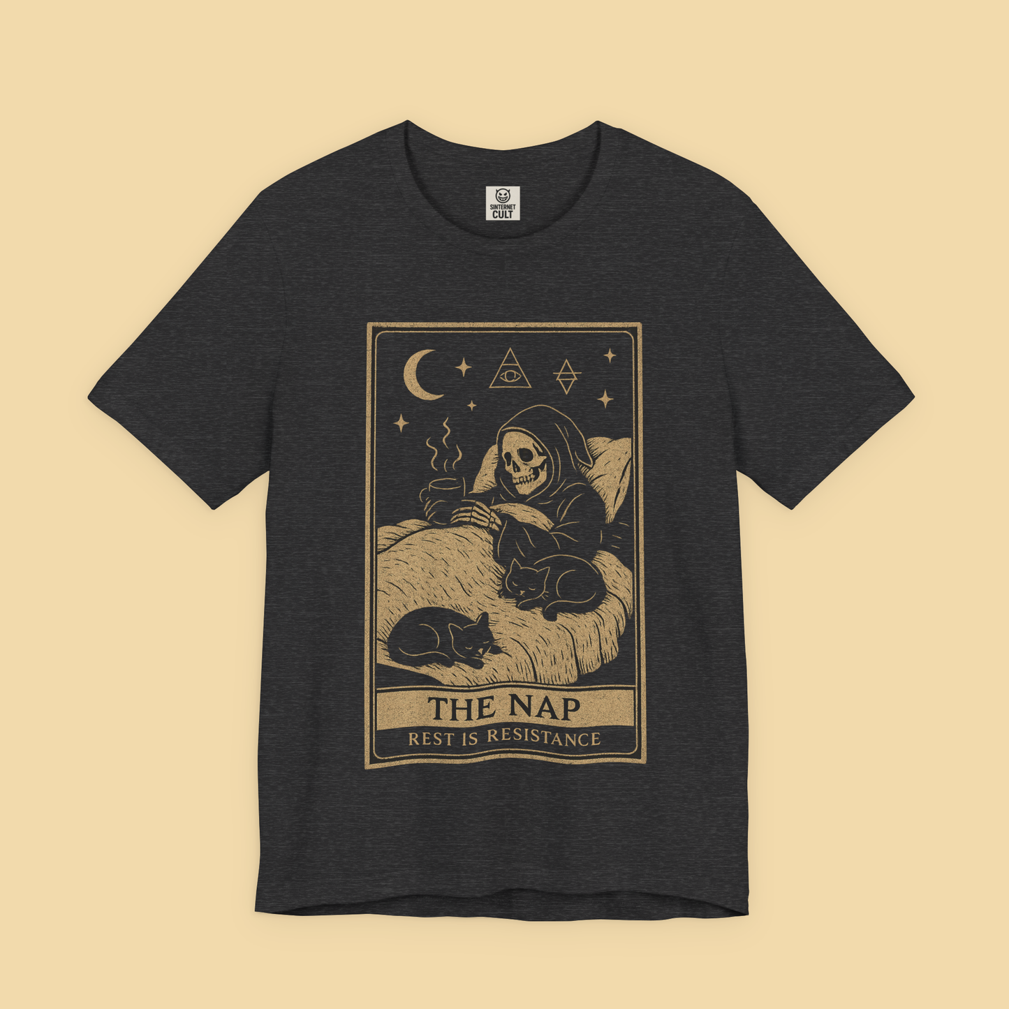 Rest is Resistance The Nap Tarot Card Shirt