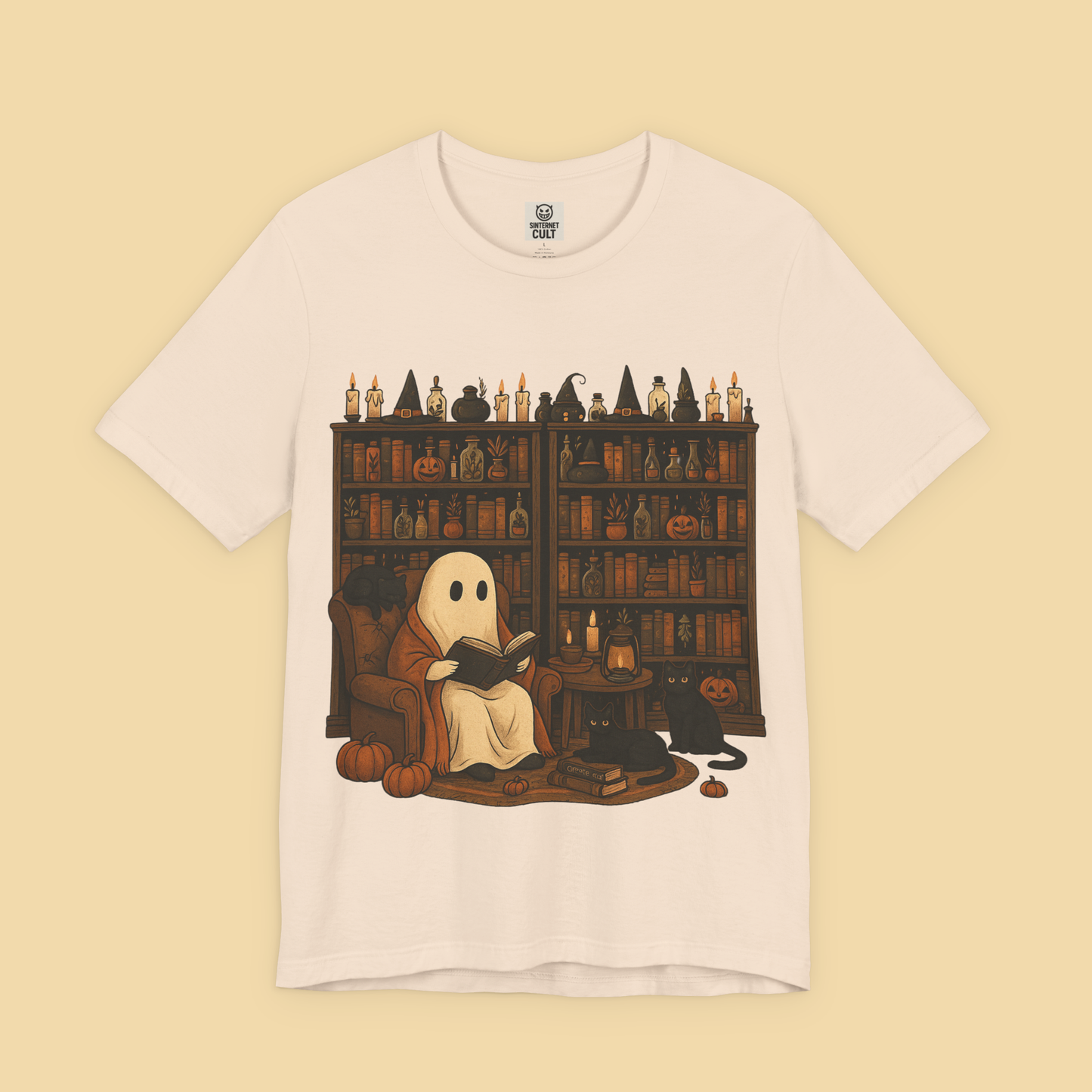 Spooky Ghost Reading Shirt
