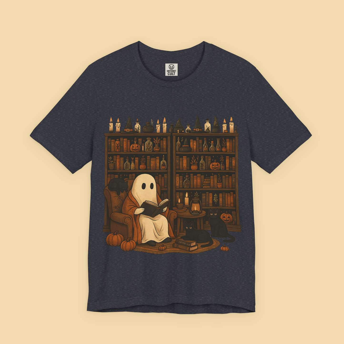 Spooky Ghost Reading Shirt