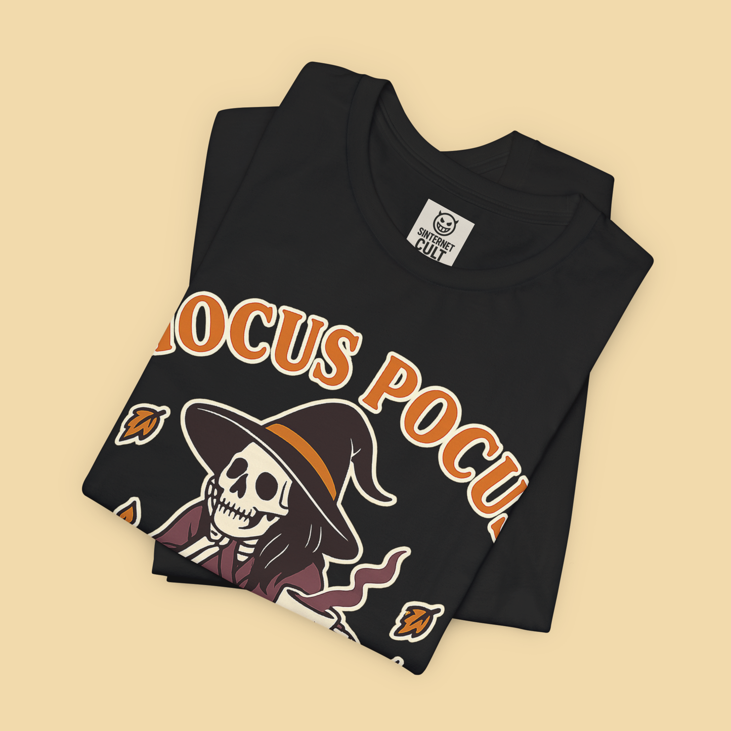 Hocus Pocus and Seasonal Depression Witch Skeleton Shirt