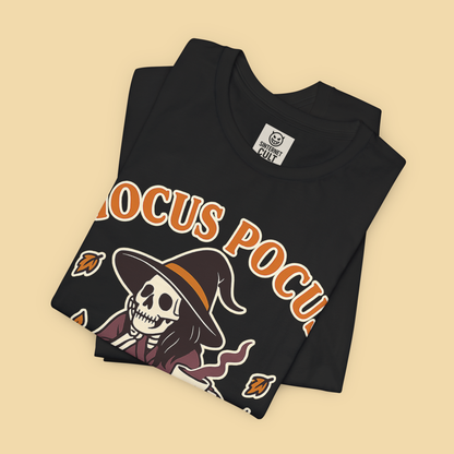 Hocus Pocus and Seasonal Depression Witch Skeleton Shirt