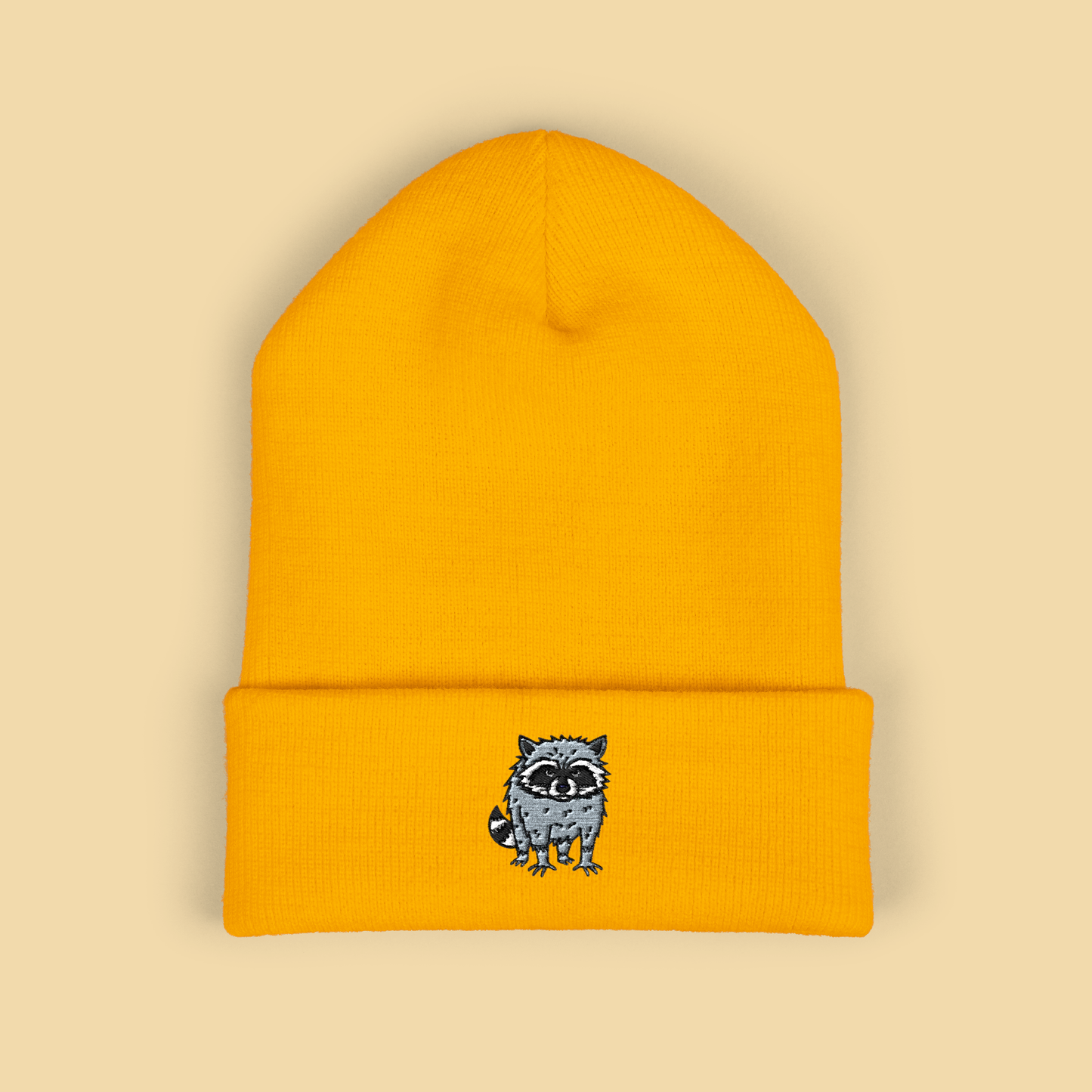 Raccoon Trash Panda Beanie
