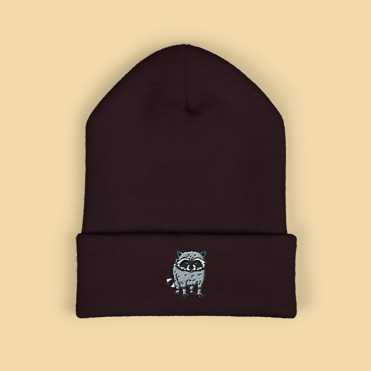 Raccoon Trash Panda Beanie
